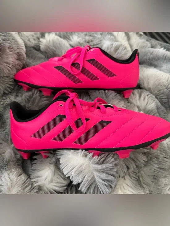 Adidas Goletto 8 FG J 'Team Shock Pink' Soccer Cleat / Youth Size 5.5 $15