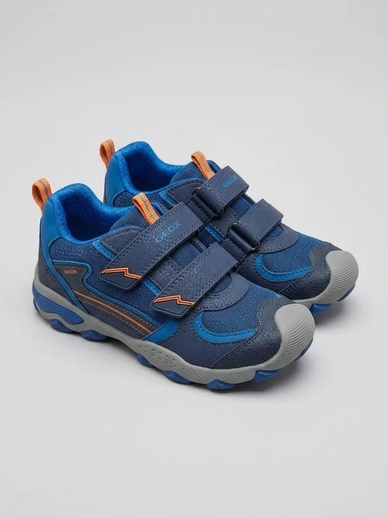 Geox Boys Sneakers. Blue/Grey. Brand New No Box