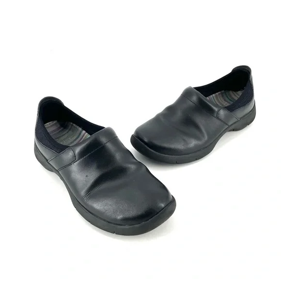 DANSKO Enya Black Leather Professional Slip On