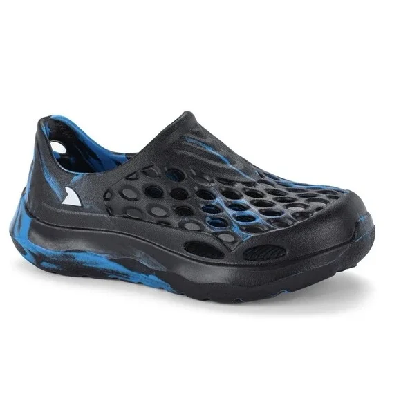 Rugged Shark-Toddler-Size 12-Slip on-Water‎ Sneakers-Blue-Black-NWT