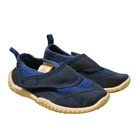 AthleticTech Toddler/Youth Boys Blue‎ Swim Water Shoes Size 5/6