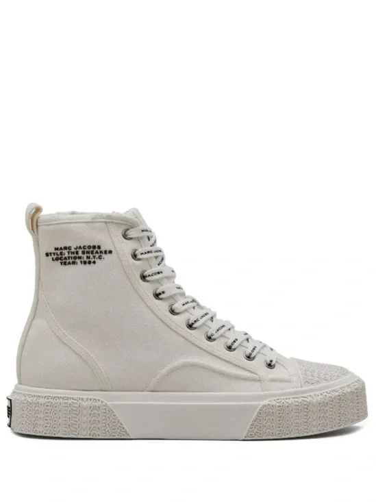 Marc Jacobs canvas high-top sneakers