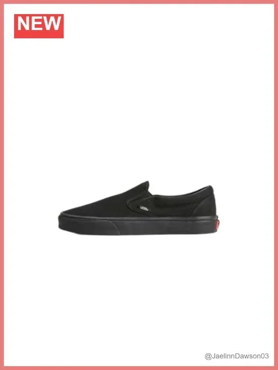 Vans Classic Slip-On Sneakers Canvas Unisex Low Top Skate Shoes
