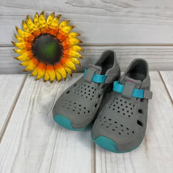 Merrell Kids Hydro Canyon Teal Pink Water‎ Shoes Sandals Size 13C
