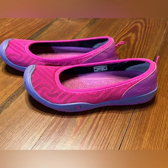 Keen Moxie Ballet Flat Magenta‎ Purple Youth Girl's 2