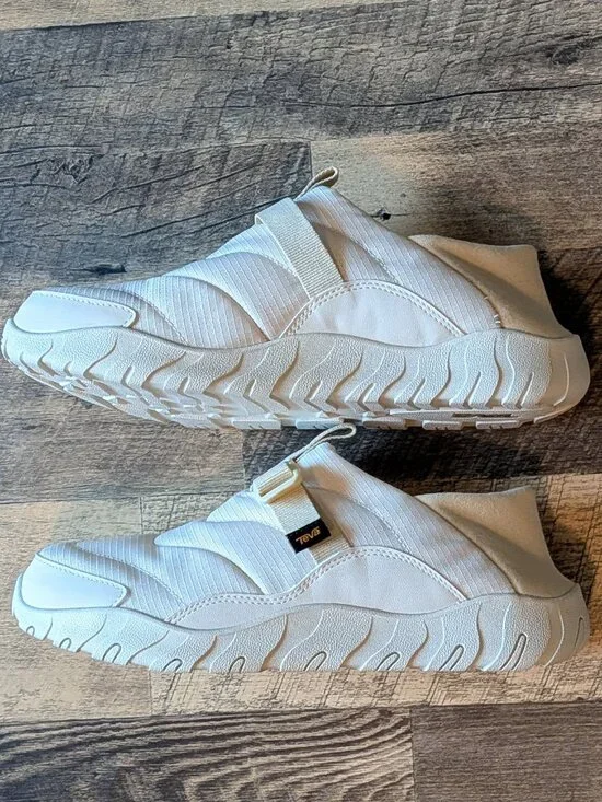 Teva ReEmber Camp Slip On Shoes Beige Cream