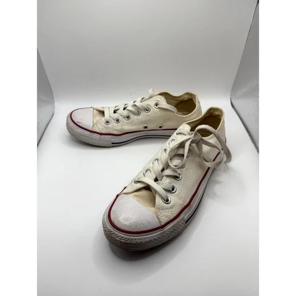 Converse‎ Chuck Taylor All Star Low W7652 Womens 7.5 Sneaker Optical White Shoes