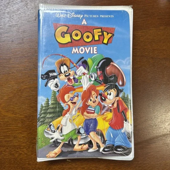 Vintage Walt Disney Goofy Movie (VHS, 1995). Original‎ Shrink Wrap NIP