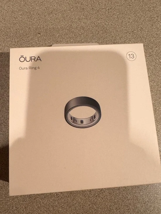 Oura Ring Gen 4 - Stealth (Size 13)