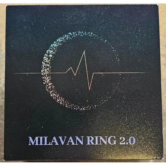 MILAVAN‎ RING 2.0 SMART RING SIZE 10 USB CHARGING MAGNETIC IP68 WATERPROOF