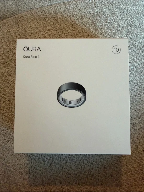 BRAND NEW Oura Ring 4 - Stealth Size 10