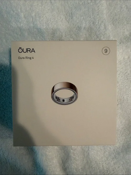 Oura Ring 4 Smart Sleep & Health Ring - Rose Gold (Size 9) BRAND NEW in box!