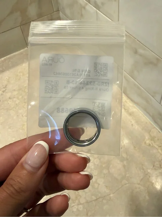 Oura Smart Ring Replacement Bezel - Silver
