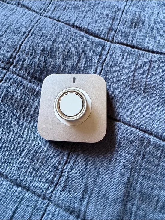 Oura ring 4 brushed silver, size 6 - working perfectly