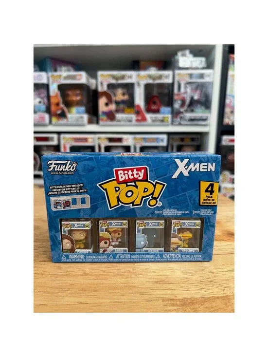 4 BITTY X-MEN FUNKO POPS Multipack 1