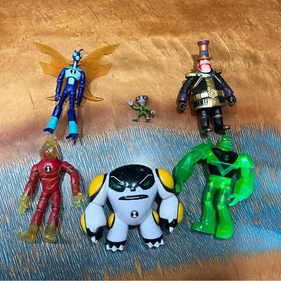 Ben 10 monater Action Figures set of 6