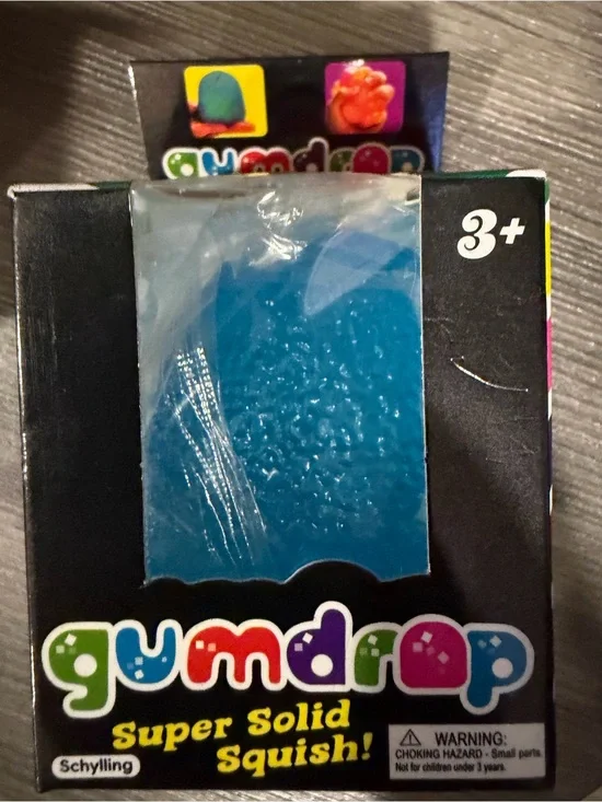 Super Solid Squish! Kids Toy - Blue