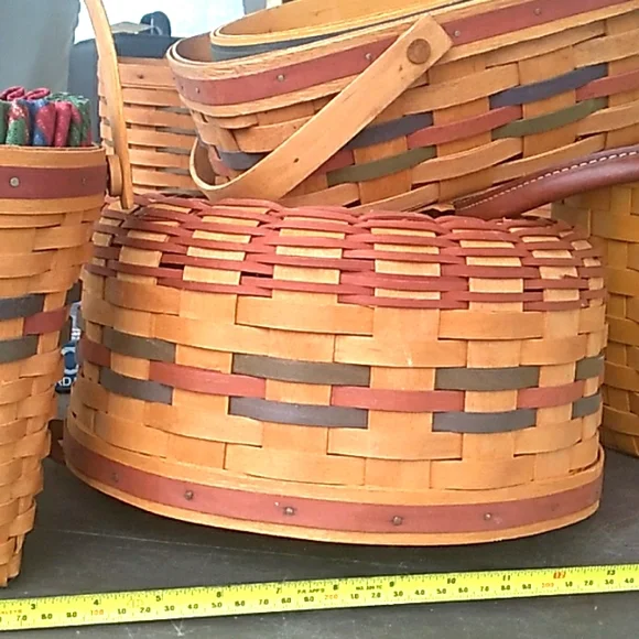 FISH BASKET WHIMSICAL DECOR