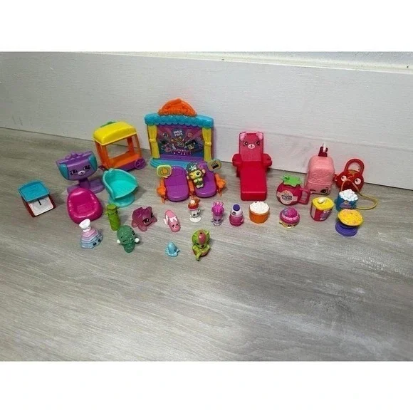 Shopkins Lot Mini Figures Playsets Accessories Toy Kids Collection Bundle‎