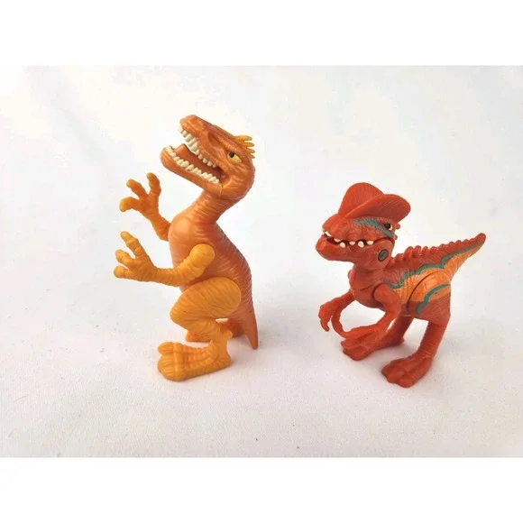 Hasbro Playskool Jurassic World Velociraptor Dinosaur Chomp Stomp‎ Dilophosaurus
