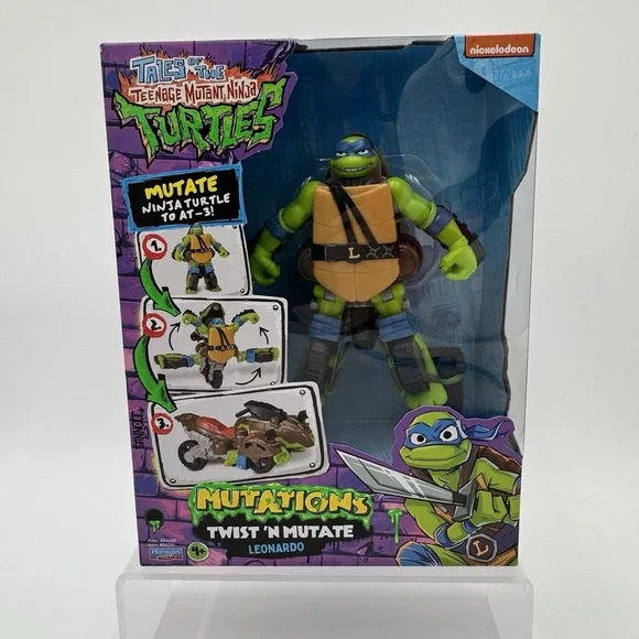 TMNT Tales of the Teenage Mutant Ninja Turtles Twist N Mutate Leonardo 84291 NEW