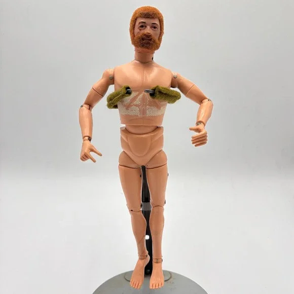 Vintage 1970 GI Joe Adventure Team Sea Adventurer Red Flocked Hair Figure