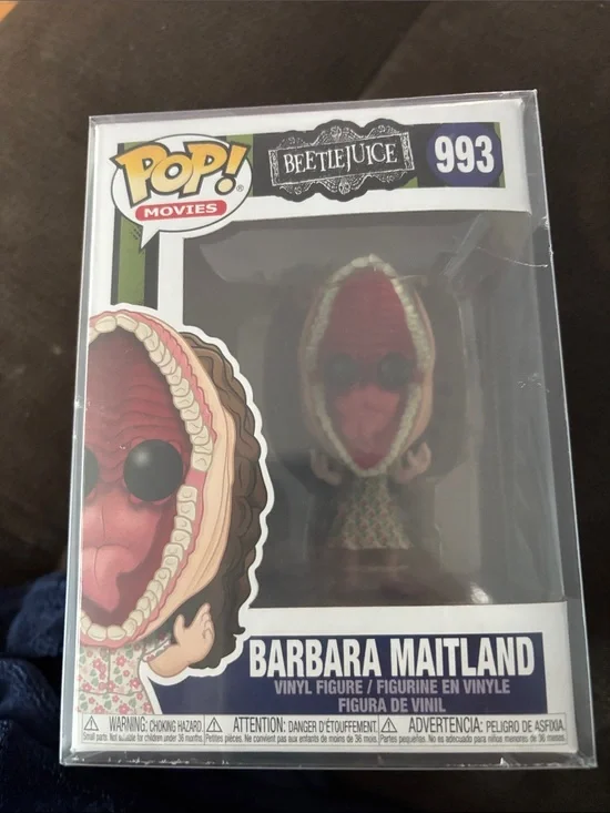 NIP 993 Funko Barbara Maitland Vinyl Figure - Pink, Brown, Cream BEETLEJUICE