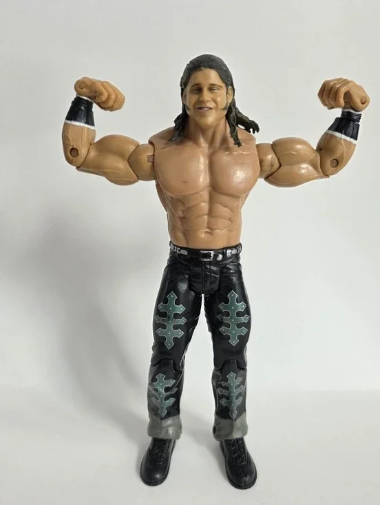 Vintage WWF WWE 2003 Jakks Pacific John Morrison Wrestling Toy Action Figure