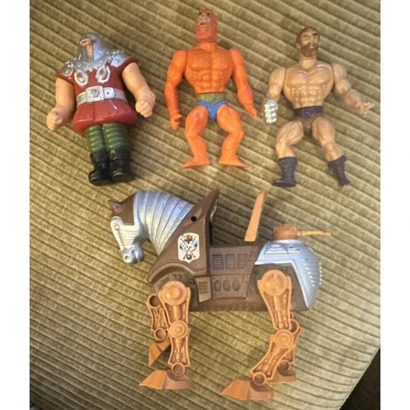 Mattel Masters of the Universe Mixed Lot 4 Vintage Figures 1980s