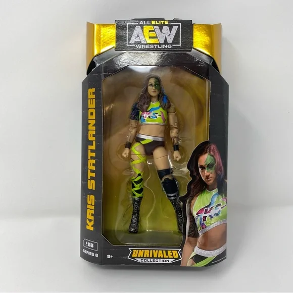 Jazwares AEW Unrivaled‎ Collection Series 8 Kris Statlander #68 6” Action Figure