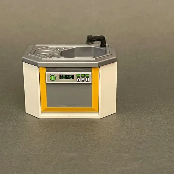 Playmobil Geobra 3968 Kitchen Sink Dishwasher Replacement Add-on‎ Parts Pieces