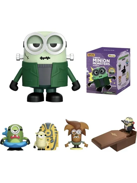 Kawaii Collectible Minion Monsters Blind Box Toy - 3.35