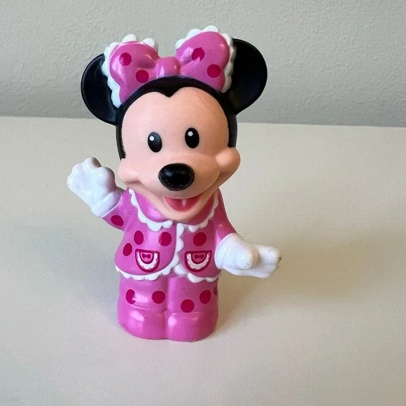 Fisher-Price Little People Minnie Mouse in Pink Pajamas 2014