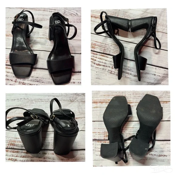 BP Black Wedge‎ Sandals