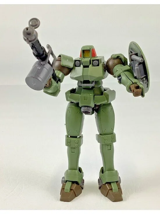 Bandai Namco Gundam Robot Shield Wind Leo 1:144 HG High Grade Model Figure Green