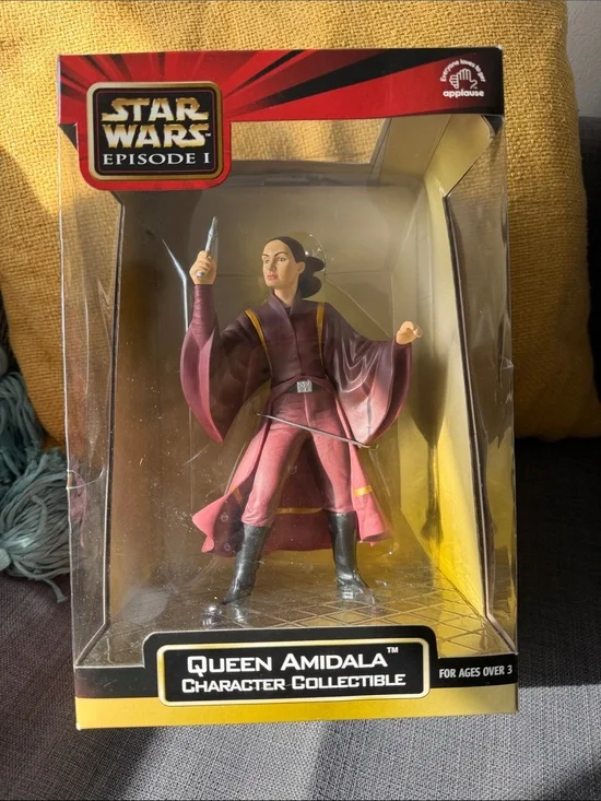Star Wars Episode 1 Queen Amidala Figure Applause brand vintage in box