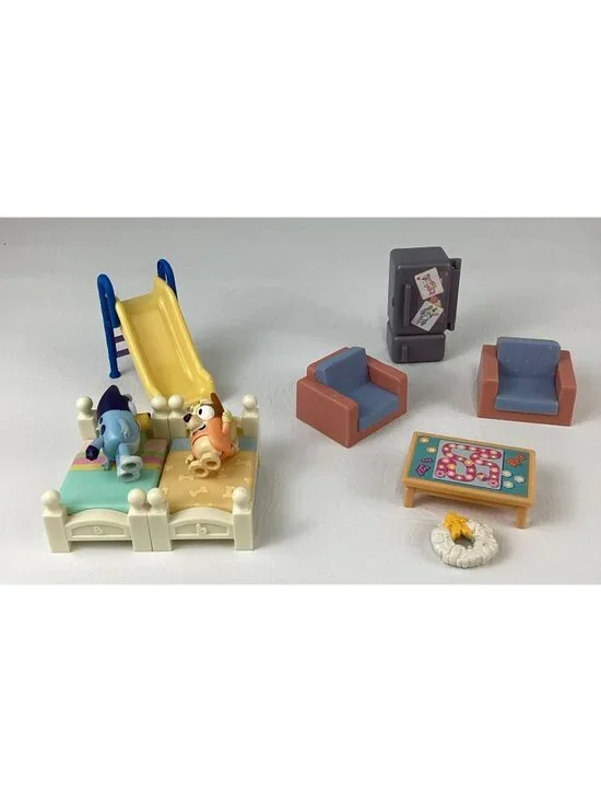 Moose Bluey House Furniture Figures Toy Bundle Lot 2018 Replacement Parts Pieces