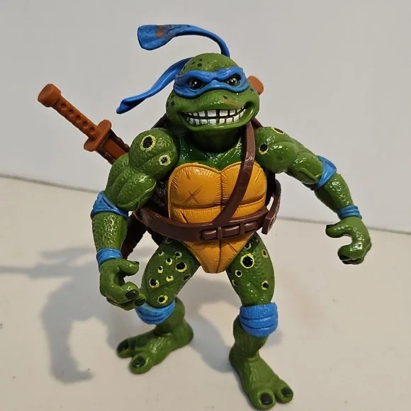 Vintage 1992 TMNT Movie Star Leo Teenage Mutant Ninja Turtles Mirage Studios
