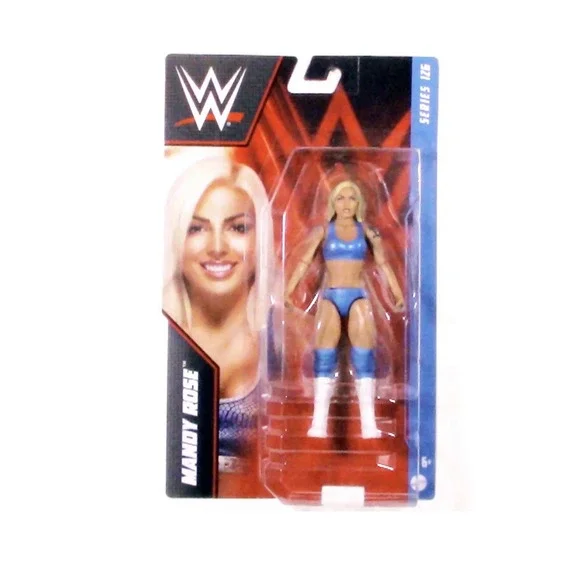 WWE Basic Series 126‎ Mandy Rose Wrestling Action Figure Blue Gear  !!