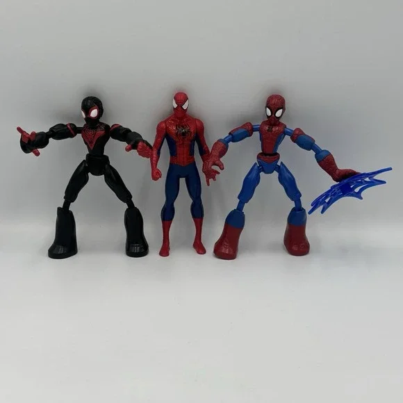 Spider-Man‎ Action Figures Lot Of 3
