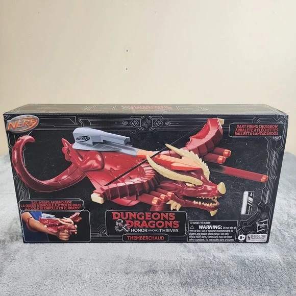 NERF‎ Crossbow Dungeons & Dragons HONOR AMONG THIEVES Themberchaud 2023 Dart Gun