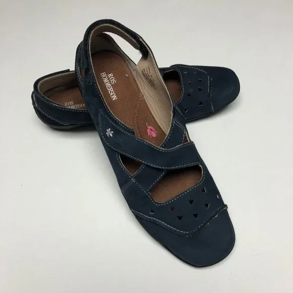 Ros Hommerson Women's 'Carrie' Nubuck Casual‎ Shoes sz 9N
