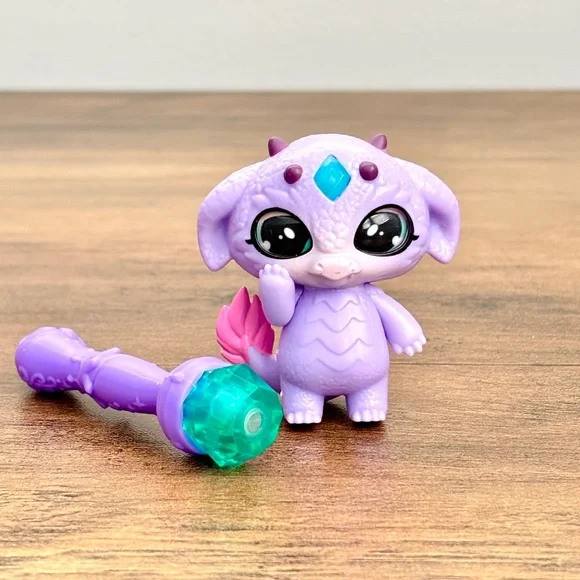 Magic Mixies Mixlings Series 1 TUGLIN Purple Dragon Toy Replacement Purple WAND