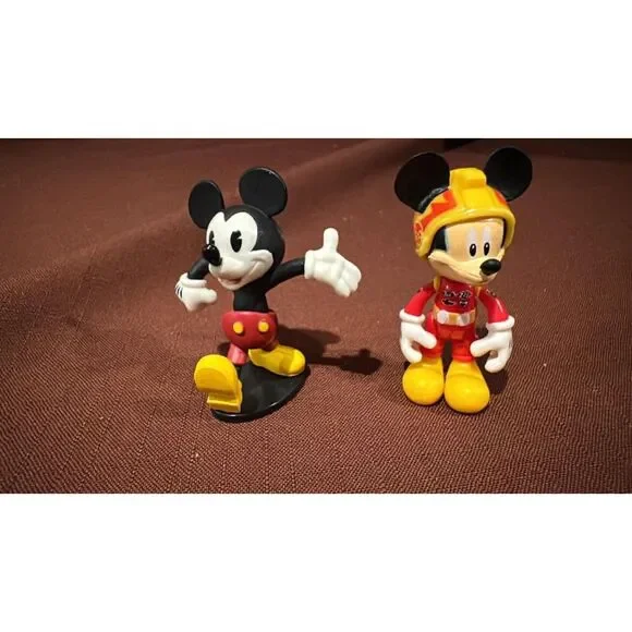 Disney Mickey Mouse Figure & Mickey Mouse Race car Driver