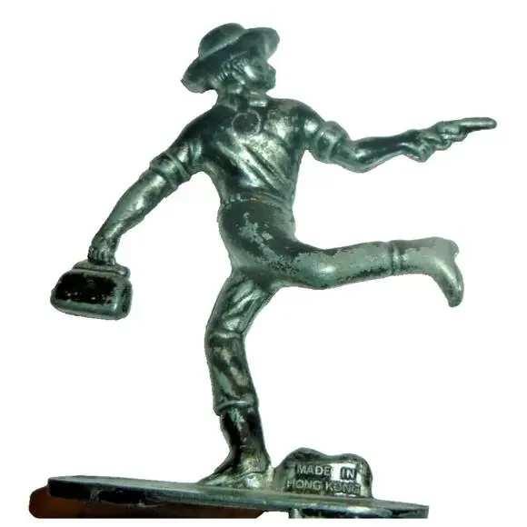 Vintage Jesse James Pewter‎ Figure Miniature Figurine 2.5