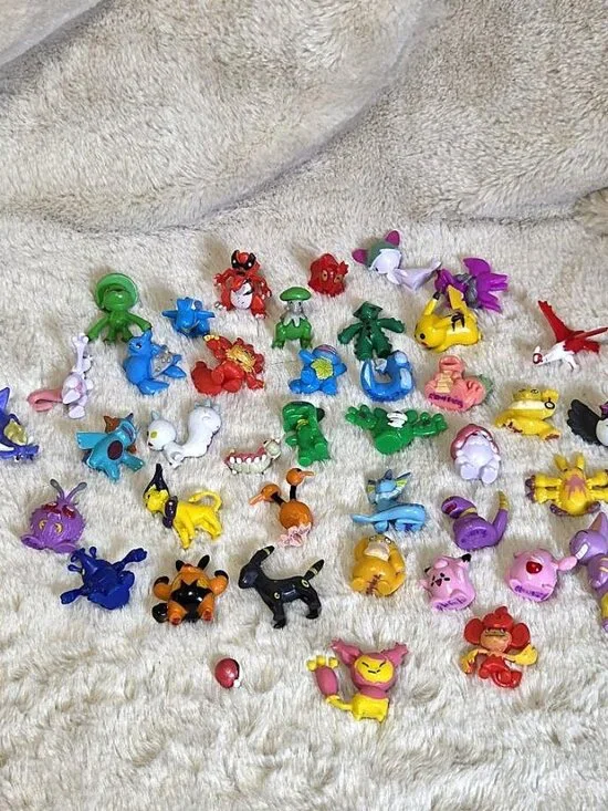 Lot of 40+ Mini Pokémon RL & RLW  PVC Figures Pikachu, Jigglypuff & More 06 #C21
