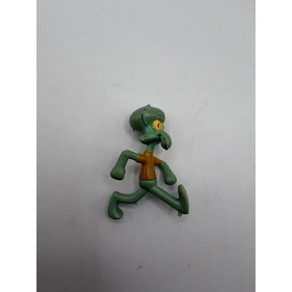 Vintage 2003 SpongeBob SquarePants Squidward PVC Figure‎ Viacom Collectible Toy