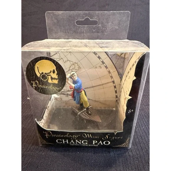 Pirateology Mini Figure Chang Pao 2007 Sababa Toys NIB Pirate Action Figure