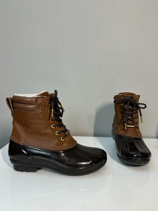 Michael Michael Kors Easton Duck Boots Size 6 Gorpcore Outdoor Rain