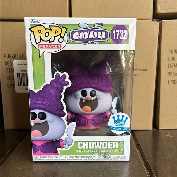 Funko Pop! Animation Chowder Vinyl Figure - Purple
